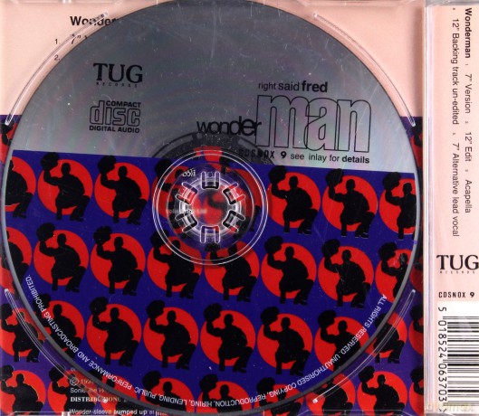 Right Said Fred: Wonderman [CD]