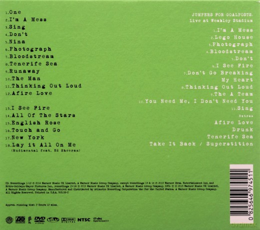 Ed Sheeran: X Wembley Edition [CD]+[DVD]