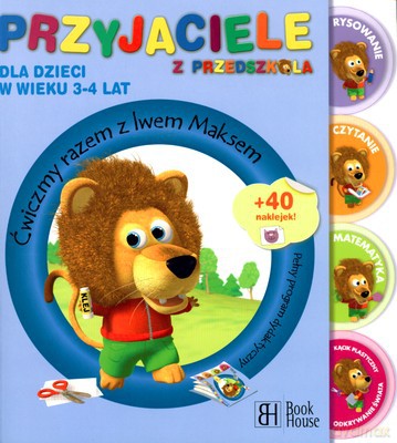 Ćwiczmy Razem Z Lwem Maksem 3-4 La [KSIĄŻKA]