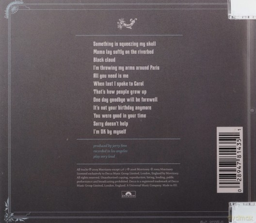 Morrissey: Years of Refusal [CD]