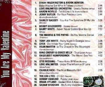 You Are My Valentine [CD]
