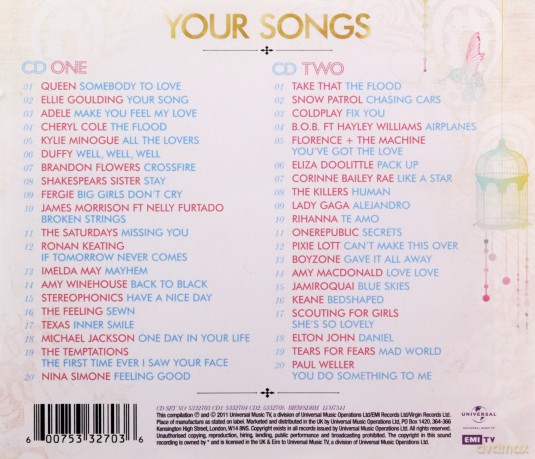 Your Songs [2CD]