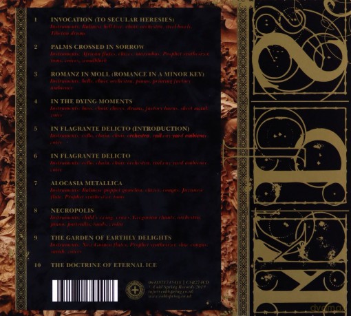 Spk: Zamia Lehmanni (Songs Of Byzantine Flowers) [CD]