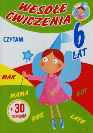 Wesołe Ćwiczenia: Czytam 6 Lat [KSIĄŻKA]