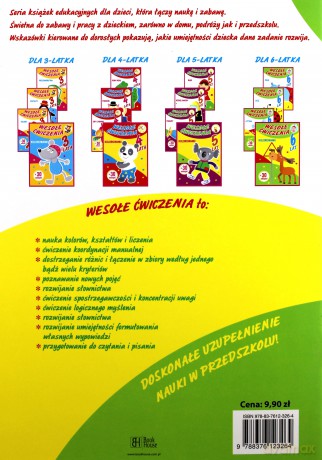 Wesołe Ćwiczenia: Czytam 6 Lat [KSIĄŻKA]