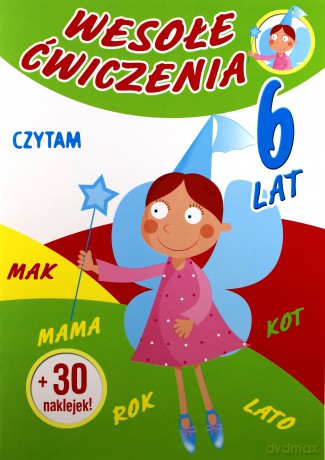 Wesołe Ćwiczenia: Czytam 6 Lat [KSIĄŻKA]