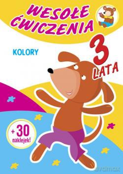 Wesołe Ćwiczenia: Kolory 3 Lata [KSIĄŻKA]