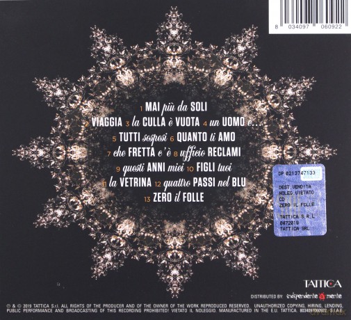 Renato Zero: Zero Il Folle [CD]