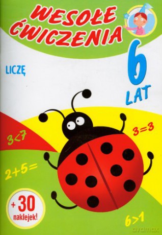 Wesołe Ćwiczenia: Liczę 6 Lat [KSIĄŻKA]