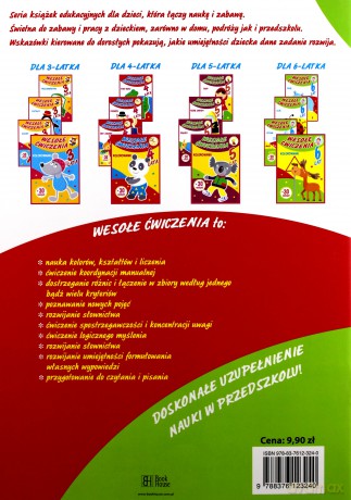 Wesołe Ćwiczenia: Liczę 6 Lat [KSIĄŻKA]