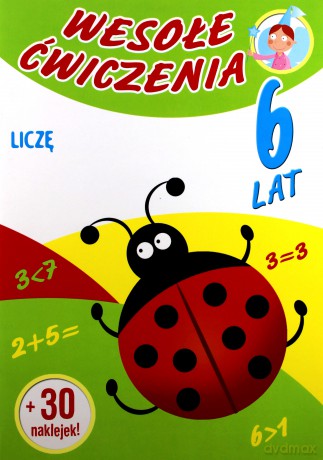 Wesołe Ćwiczenia: Liczę 6 Lat [KSIĄŻKA]