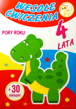 Wesołe Ćwiczenia: Pory Roku 4 Lata [KSIĄŻKA]