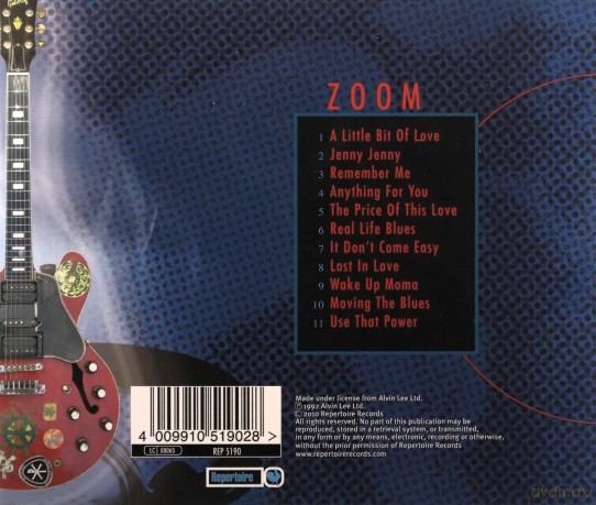Alvin Lee: Zoom [CD]