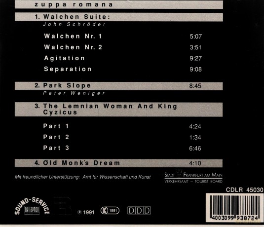 Zuppa Romana [CD]