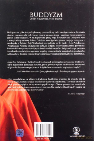 Buddyzm. Jeden nauczyciel, wiele tradycji - Jego Świątobliwość Dalajlama, Tubten Cziedryn [KSIĄŻKA]