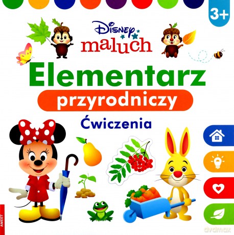 Disney maluch. Ćwiczenia do elementarza przyrodniczego [KSIĄŻKA]