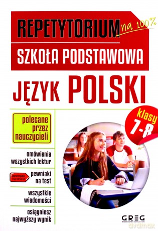Język polski. Repetytorium Szkoła podstawowa klasy 7-8 [KSIĄŻKA]