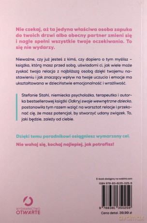 Kochaj najlepiej jak potrafisz. O sztuce bycia razem - Stefanie Stahl [KSIĄŻKA]