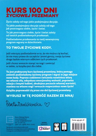 Kody podświadomości. Praktyczny kurs życiowej przemiany (z ćwiczeniami) - Beata Pawlikowska [KSIĄŻKA]