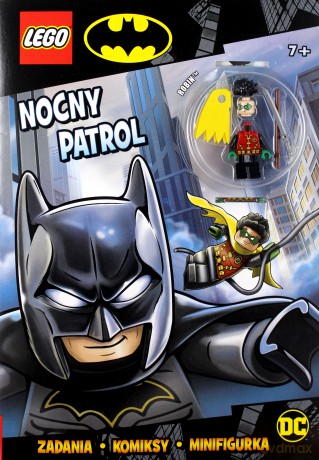 Lego Batman. Nocny patrol z minifigurką Robyna [KSIĄŻKA]