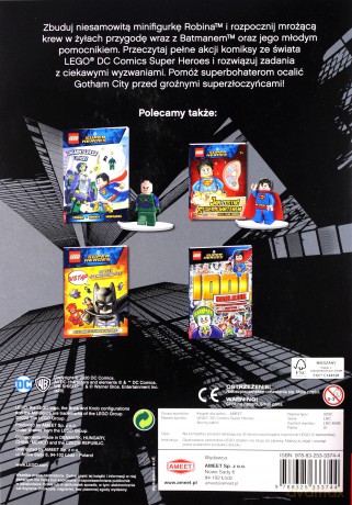 Lego Batman. Nocny patrol z minifigurką Robyna [KSIĄŻKA]