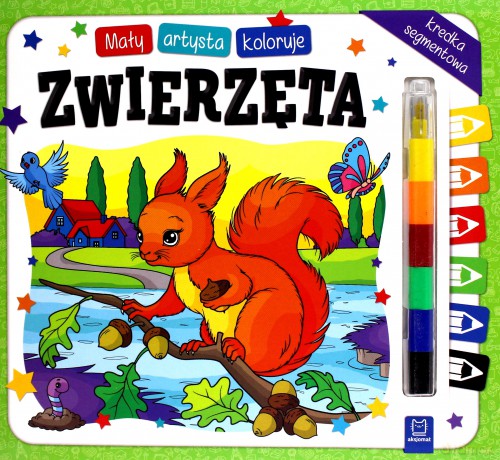 Mały artysta. Koloruje zwierzęta [KSIĄŻKA]
