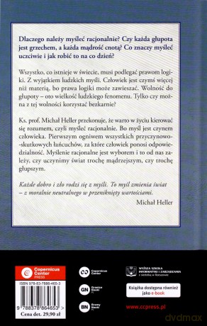 Moralność myślenia - Michał Heller [KSIĄŻKA]