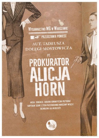 Prokurator Alicja Horn - Tadeusz Dołęga-Mostowicz [KSIĄŻKA]