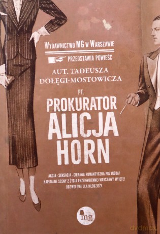 Prokurator Alicja Horn - Tadeusz Dołęga-Mostowicz [KSIĄŻKA]
