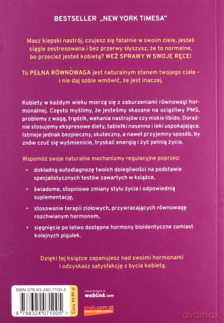 Sposób na hormony. Jak naturalnie pozbyć się zaburzeń hormonalnych i odzyskać równowagę - Gottfried Sara [KSIĄŻKA]