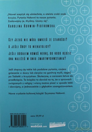 Tabletki z krzyżykiem - Szymon Hołownia [KSIĄŻKA]