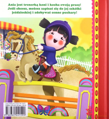 Trenerka koni Ania. Kim będę gdy dorosnę - Serena Riffaldi [KSIĄŻKA]