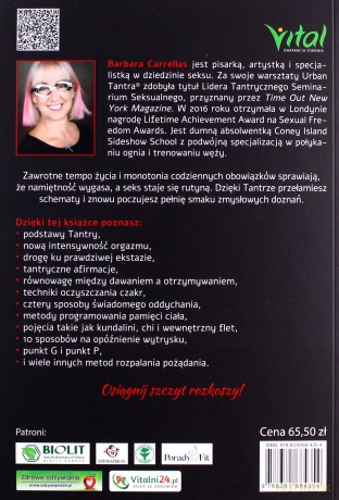 Współczesna tantra. Nowy wymiar rozkoszy - Barbara Carrellas [KSIĄŻKA]