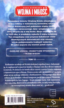Zmory przeszłości. Wojna i miłość (Tom 12) - Else Berit Kristiansen [KSIĄŻKA]