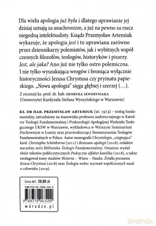 W obronie spraw najważniejszych. Szkice o apologii - Przemysław Artemiuk [KSIĄŻKA]