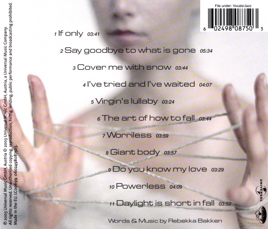 Rebekka Bakken: Art Of How To Fall [CD]