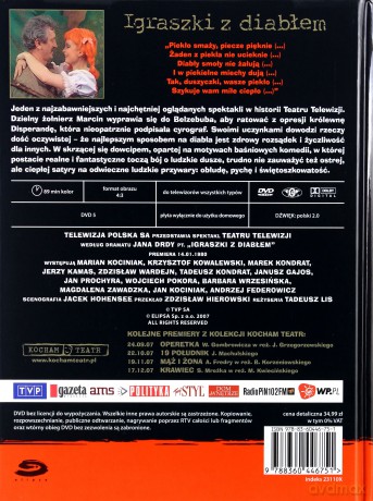 Teatr TVP: Igraszki z diabłem (booklet) [DVD]