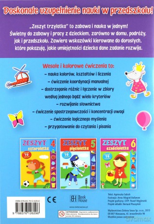 Zeszyt Trzylatka [KSIĄŻKA]