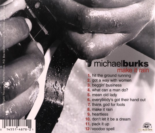 Michael Burks: Make It Rain [CD]