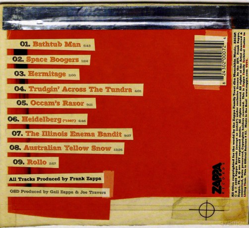 Frank Zappa: One Shot Deal [CD]