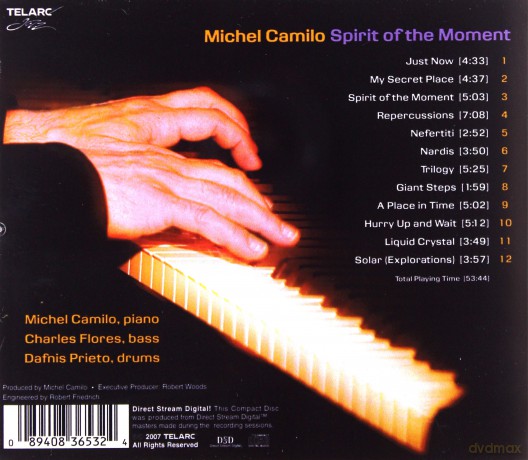 Michel Camilo: Spirit Of The Moment [CD]