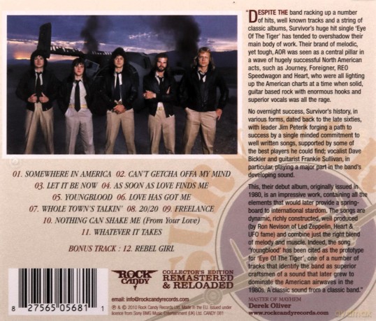 Survivor: Survivor [CD]