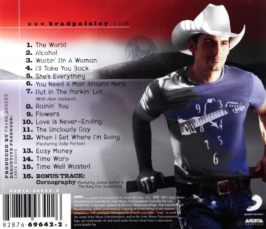 Brad Paisley: Time Well Wasted [CD]