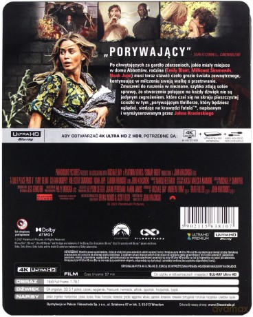 Ciche miejsce 2 (steelbook) [Blu-Ray 4K]