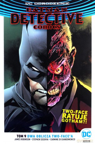 Batman Detective Comics Dwa oblicza Two-Face'a (Tom 9) [KOMIKS]
