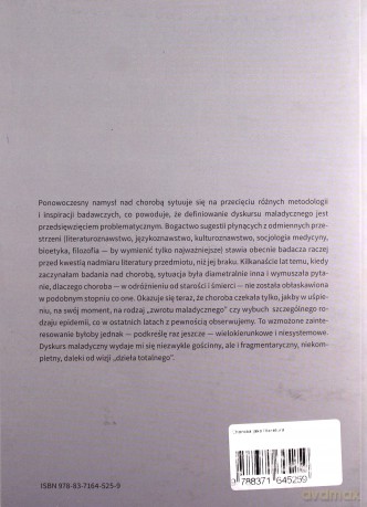 Choroba jako literatura - Monika Ładoń [KSIĄŻKA]