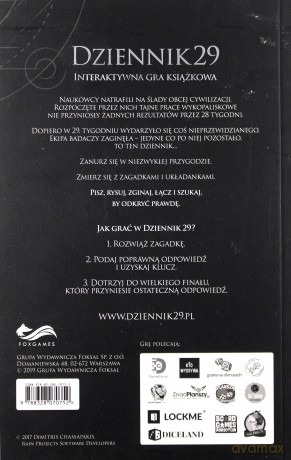 Dziennik 29 - Dimitris Chassapakis [KSIĄŻKA]
