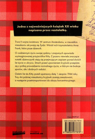 Dziennik Anne Frank 2020 - Anne Frank [KSIĄŻKA]