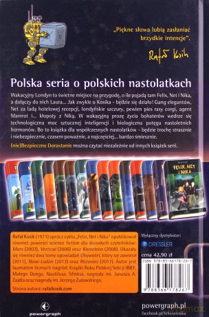 Felix, Net i Nika (Tom 14) oraz (nie)Bezpieczne - Rafał Kosik [KSIĄŻKA]