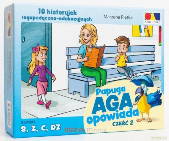 Historyjki obrazkowe. Papuga Aga Opowiada cz. 2 [KSIĄŻKA]